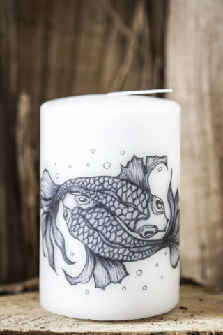 Zodiac candle: Pisces