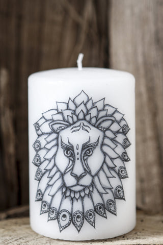 Zodiac candle: Leo